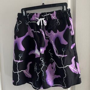 Romwe Graphic Shorts